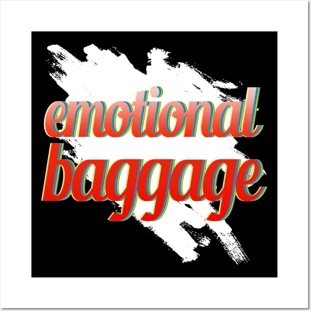 Emotional Baggage Wall Art by LanaBanana